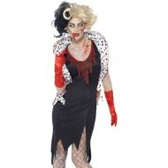 Adult Zombie Cruella Evil Madame Costume