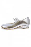Roch Valley Low Heel Silver Tap Shoes