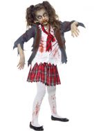  Zombie School Girl - Child & Teen Costume