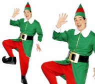 Elf Costume, Green and Red