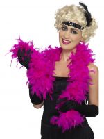 Feather Boa, Fuschia