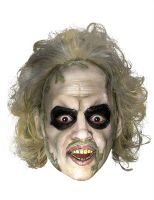 Masquerade Beetlejuice Vinyl Mask with Hair