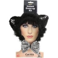 Cat Set, Black and Silver