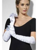 Temptress Gloves White - One Size Womens White