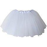Child Tutu 3 Layer White Tu Tu Skirt 