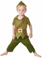 Toddler Robin Hood/peter pan Costume