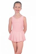 Roch Valley Sleeveless ISTD Junior Lycra Leotard With Skirt