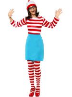  Where's Wally Wenda - Adult Costume