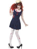 High School Horror Zombie College Student Costume