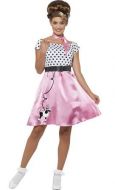 50's Rock 'n' Roll Ladies Fancy Dress Costume