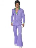 Lavender 1970's Suit - Adult Costume