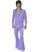 Lavender 1970's Suit - Adult Costume