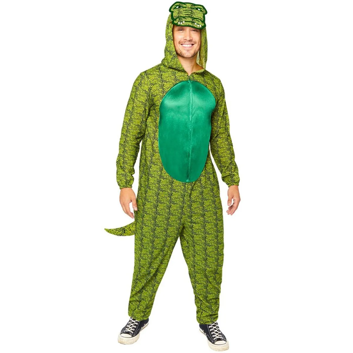 Crocodile Onesie - Adult Costume